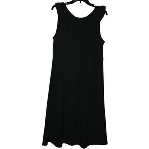 Ann Taylor Factory Black Sleeveless Dress Large